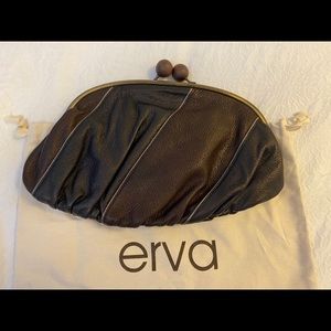 NWT Erva Leather Clutch
